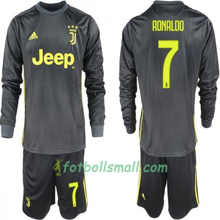Juventus Fotbollströjor Ronaldo 7 Barn Tredje tröja 2018/19 Långärmad